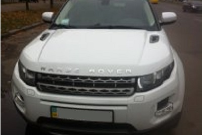 VIP джип Range Rover Evogue на прокат в Киеве