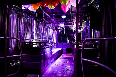 Party Bus Silver на прокат в Киеве