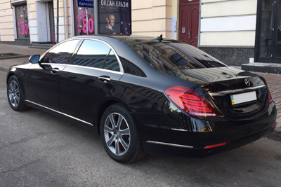VIP седан Mercedes W222 S350 Long на прокат в Киеве